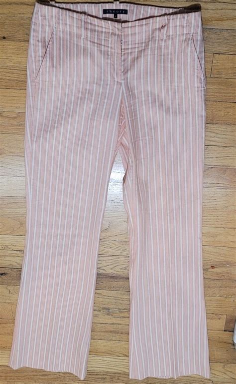 Theory Linen Blend Terena SL Crunch Wash Wide Leg Tro… - Gem