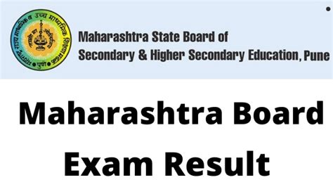 Maharashtra Board Hsc Result Msbshse Th Result Link