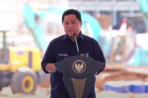 Erick Thohir Respons Wacana Bumn Pangan Id Food Di Bawah Kementan