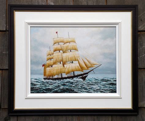 Framed Large Print Of Clipper Ship Marco Polo Etsy