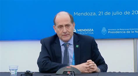 Diplomata Especialista Em Mercosul Novo Embaixador Argentino No