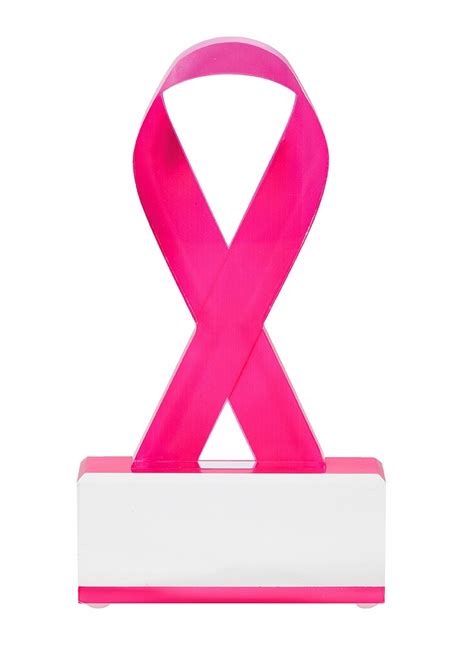 Acrylic Pink Ribbon Award | Cincinnati Recognition Awards