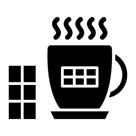 Hot Chocolate Icon Style Vector Art At Vecteezy