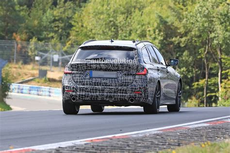 All New Bmw Series Touring Spied Testing At The Nurburgring