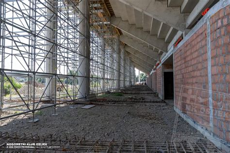 Photos Osijeks New Football Stadium Taking Shape Croatia Week