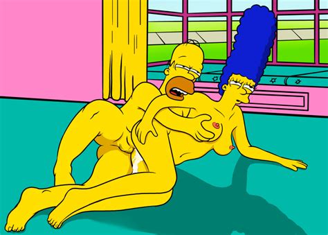 Hentai Busty Ass Breasts Cum Erect Nipples Homer Simpson Marge