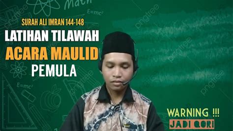 Tilawah Ali Imran 144 148belajar Tilawah Pemula Latihan Tilawah Youtube