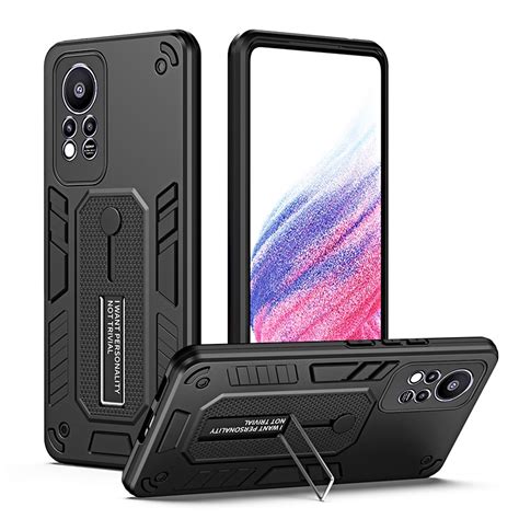 Para Infinix Hot 11s NFC Hybrid Armor Shockproof Proteção Anti Queda Caixa De Cobertura Do