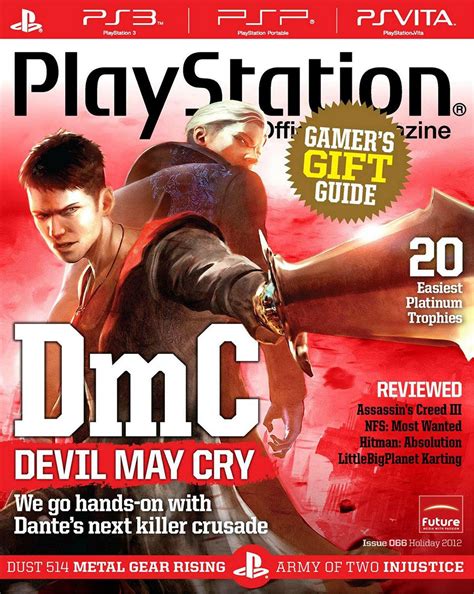 PlayStation The Official Magazine USA Issue 066 Holiday 2012