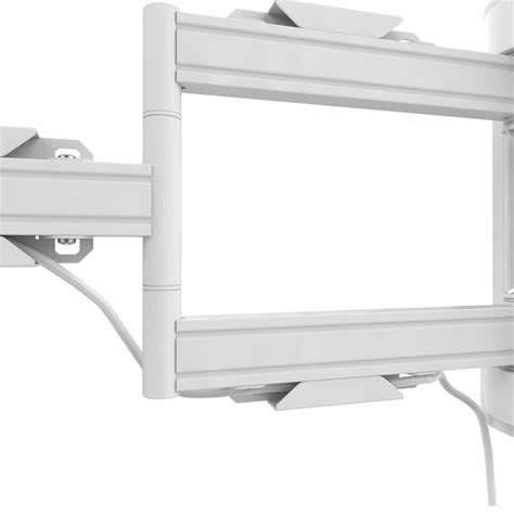 Full Motion Single Stud Tv Wall Mount With Inch Extension For