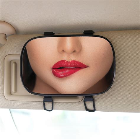 New Arrival Portable Car Sun Visor Makeup Mirror Car Interior Sun