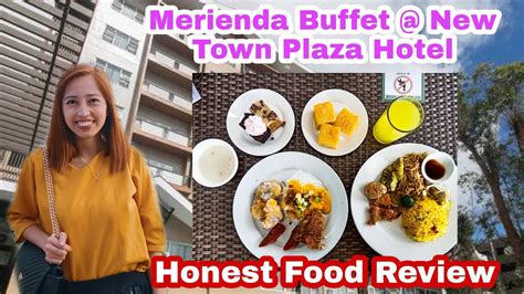 Merienda Buffet New Town Plaza Hotel Baguio City Food Review Jean