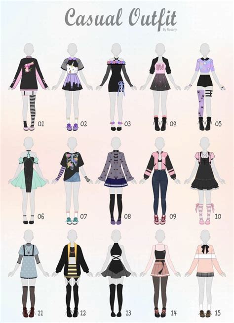 Anime Clothes Drawing Ideas Np