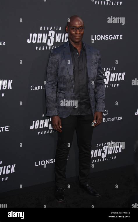 Los Angeles Usa 15th May 2019 Lance Reddick 05152019 “john Wick Chapter 3 Parabellum