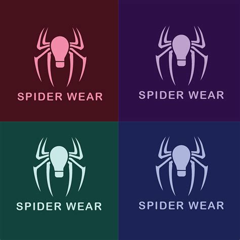 Spider wear Concept Logo design by Madhav Somani on Dribbble