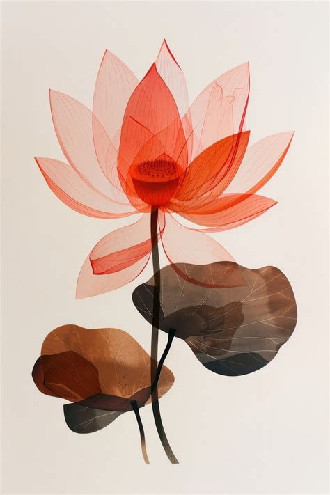 Lotus hinduism flower plant art. | Premium Photo Illustration - rawpixel