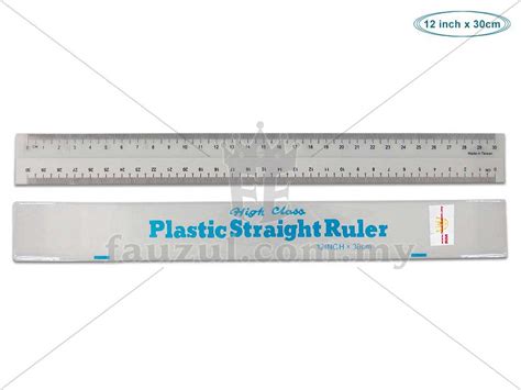 Plastic Ruler Flexible 30cm