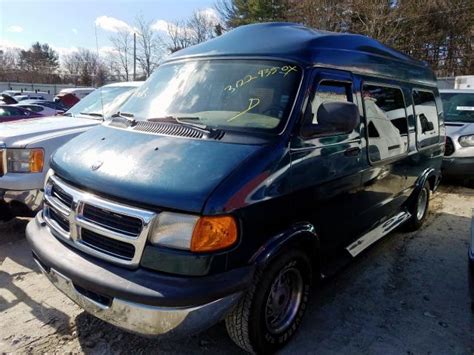 2002 Dodge Ram Van B1500 Photos Ma South Boston Salvage Car Auction On Mon Mar 02 2020