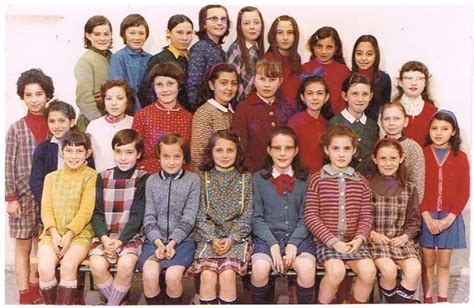 Photo De Classe Cm2 De 1969 école Primaire Filles Jules Ferry