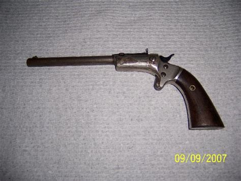 Stevens J Arms Co Stevens Single Shot Antique 22 Pistol Tip Up For Sale At