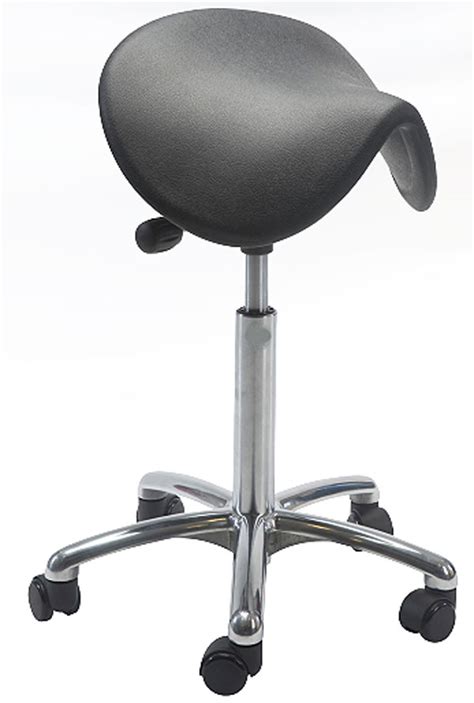 Tabouret ergonomique à roulettes avec siège selle Devis sur Techni