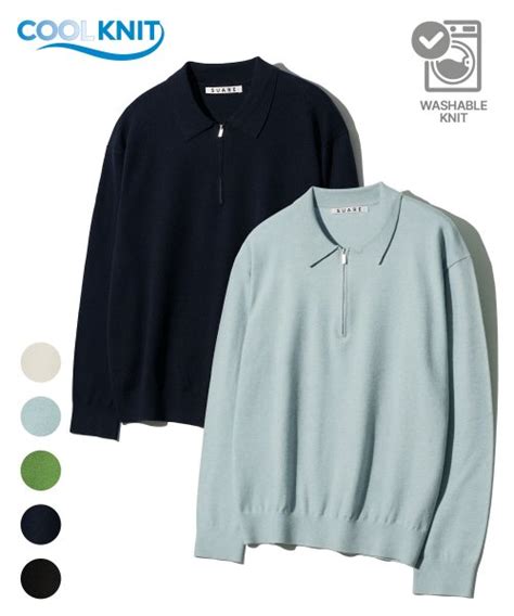 Musinsa Suare Daily Half Zip Up Collar Knit Color