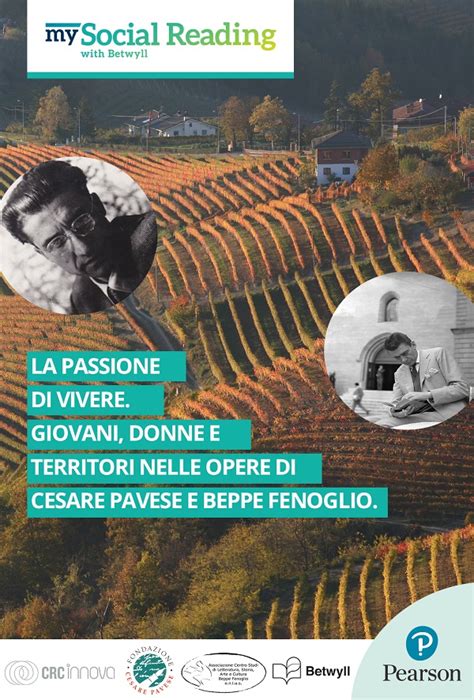 Cesare Pavese E Beppe Fenoglio Protagonisti Del Nuovo Percorso Di