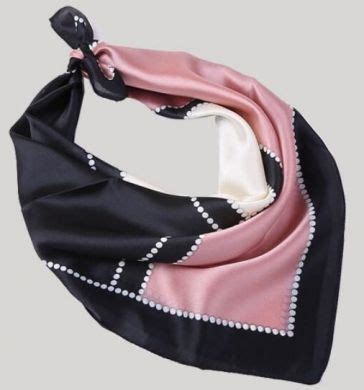 Pink Silk Scarf