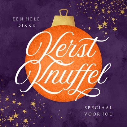 KiKa Kerstknuffel Kerstkaart Met Kerstbal Def Kaartje2go