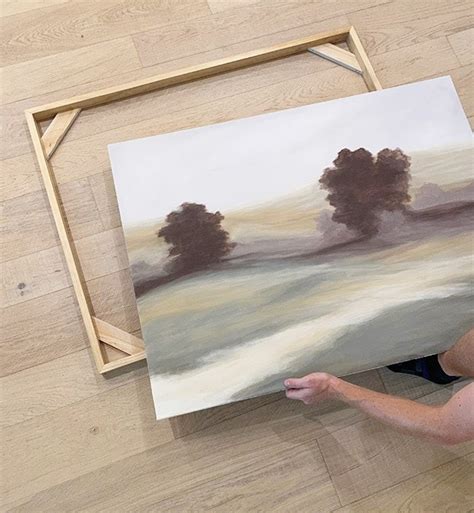 Easy Way To Frame A Canvas At Sonya Rangel Blog