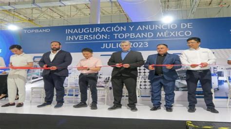 TOPBAND invierte 35 mdd en su nueva planta en Nuevo León Reporte Indigo