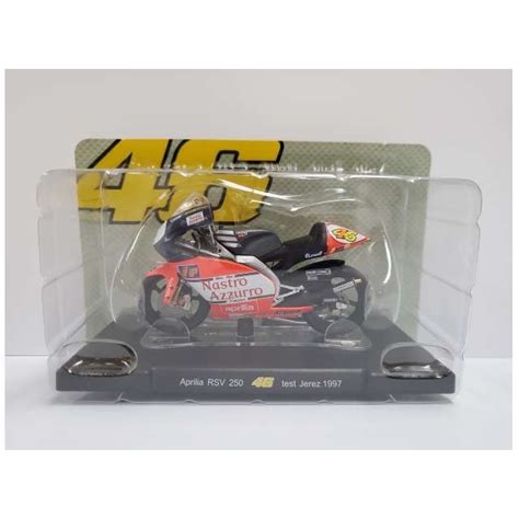 Mirax Hobbies MAGAZINE ROSSI0036 1 18 1997 APRILIA RSW 250 JEREZ