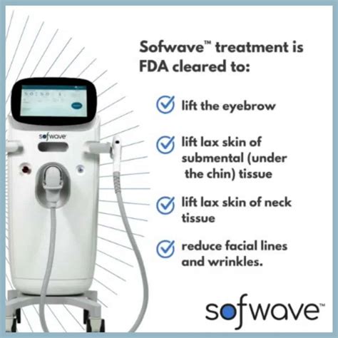 Sofwave Skin Lifting Treatment Chicago Aesthetics MedSpa