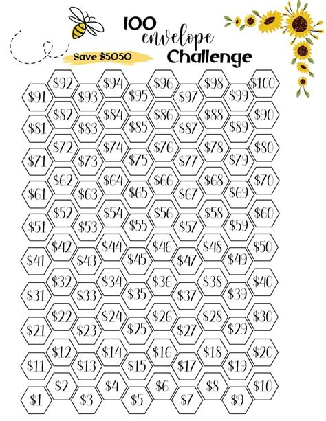 Free Printable Envelope Challenge Pdf