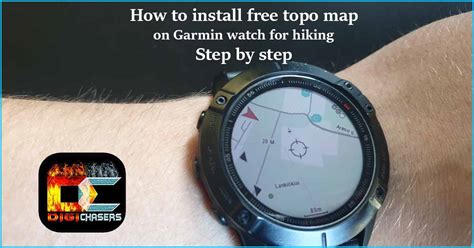 How To Install Free Topo Map On Garmin Watch For Hiking