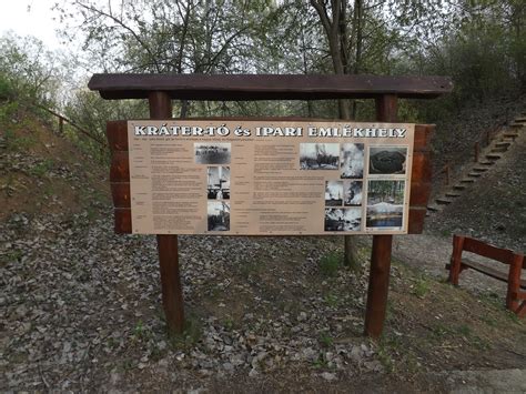 Crater Lake Nagyhegyes Hungary Information Sign By The K Flickr