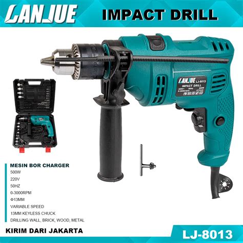 Jual JLD Mesin Bor Impact Drill Listrik 13MM Mesin Bor Bolak Balik Bor