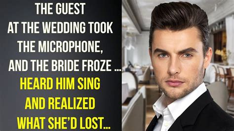 The Guest At The Wedding Took The Microphone And The Bride Froze When She Heard Him Sing In