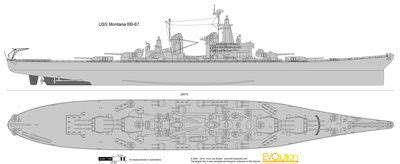 USS Montana Blueprints