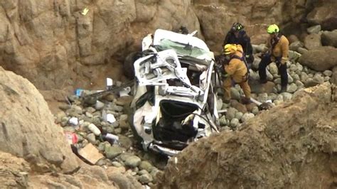 Video Man arrested for deliberately driving car off cliff - ABC News