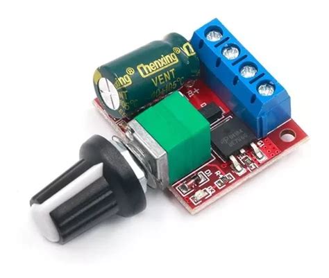 Controlador Velocidade Pwm Motor V A Dc V Novo Mercadolivre