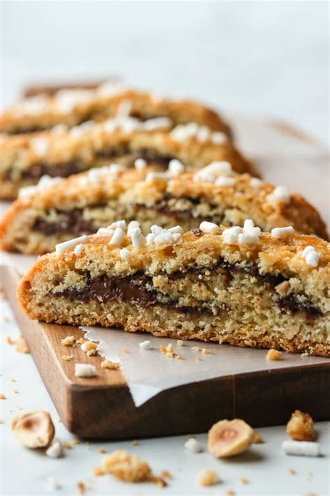 Nutella And Hazelnut Rolled Biscotti Marisas Italian Kitchen