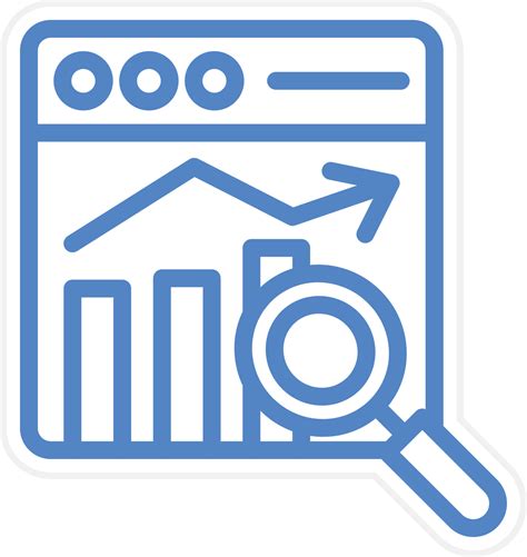 Market Analysis Vector Icon Style 22702847 Vector Art At Vecteezy