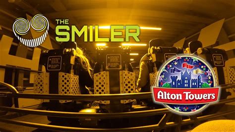 The Smiler Alton Towers Resort POV In The Dark 4k YouTube