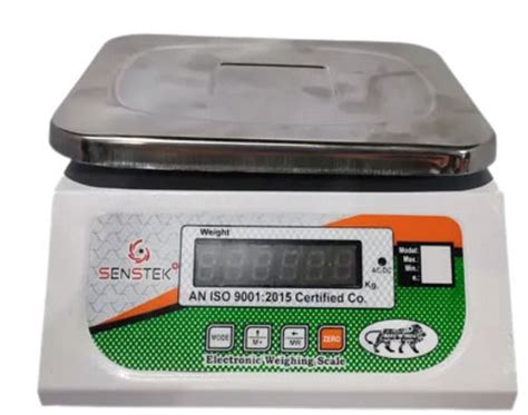 Kg Capacity Stainless Steel Semi Automatic Electronic Weighing Scale