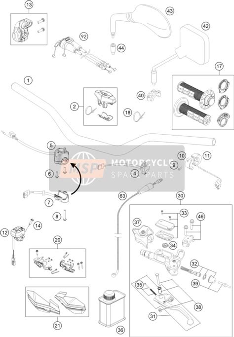 79039974144 Ignition Curve Switch Cmpl Part Ktm MSP