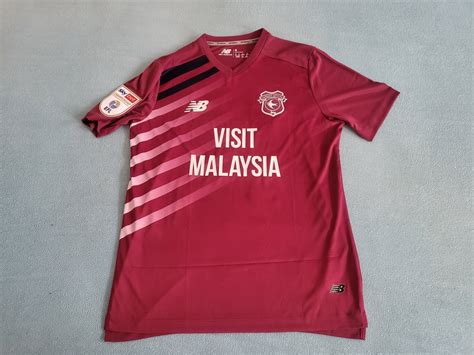 New Season Cardiff City Away Football Shirt 2023 2024 Sponsored By