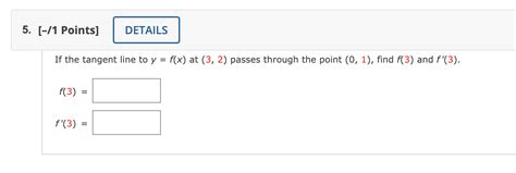 Solved 6 [ 1 Points] Details If F X 9x2 X3 Find