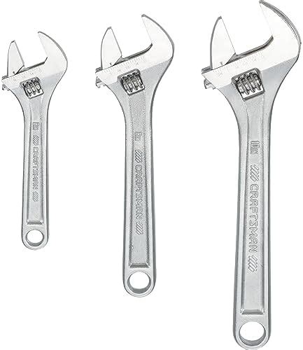 CRAFTSMAN Adjustable Wrench Set 3 Piece CMMT12001 Amazon