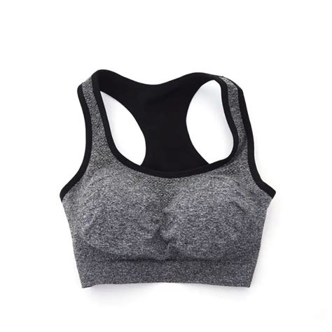 Women Padded Tank Top Athletic Vest Gym Fitness Sports Bra Stretch